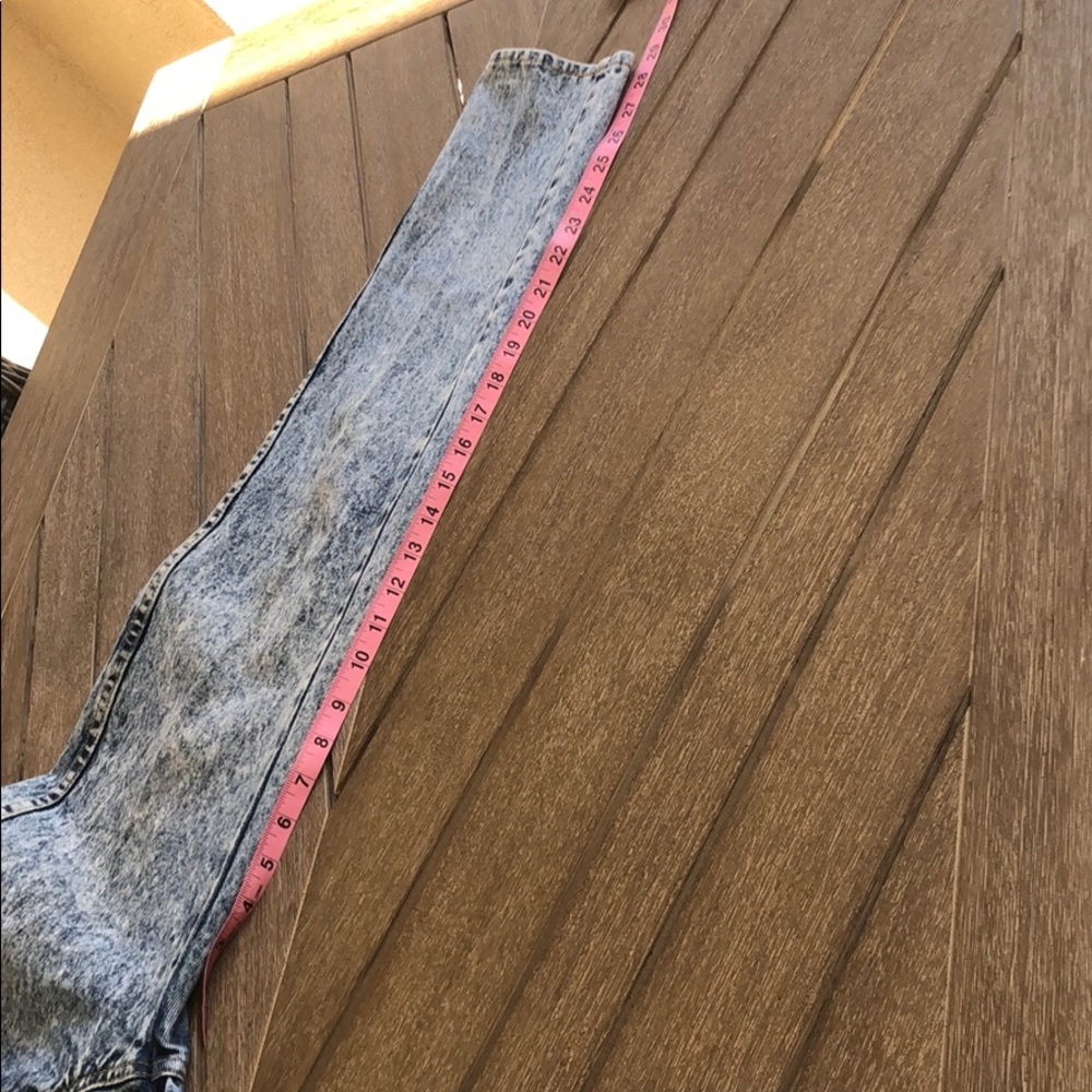 (Sold) Vintage JOAN D'ARC High Rise Acid Washed Mo - Picture 8 of 8